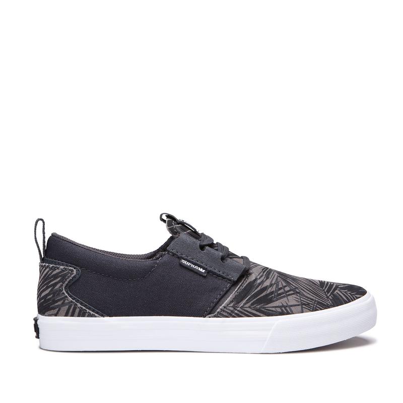 Zapatillas De Skate Supra Argentina Hombre - FLOW Negras (RNCXE-6125)